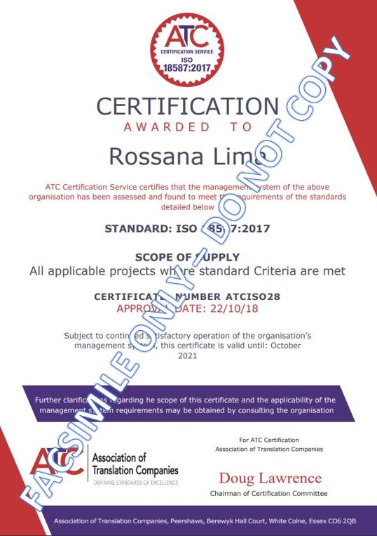 ISO 18587-2017 cert - facsimile